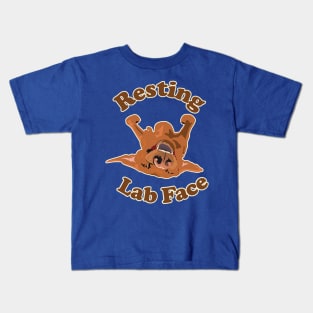 Rest Labrador Face Kids T-Shirt